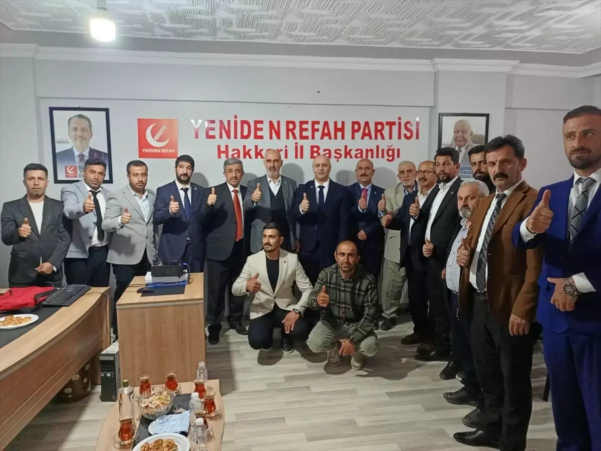 Yeniden Refah Partisi Hakkari İl Kongresi Gerçekleşti