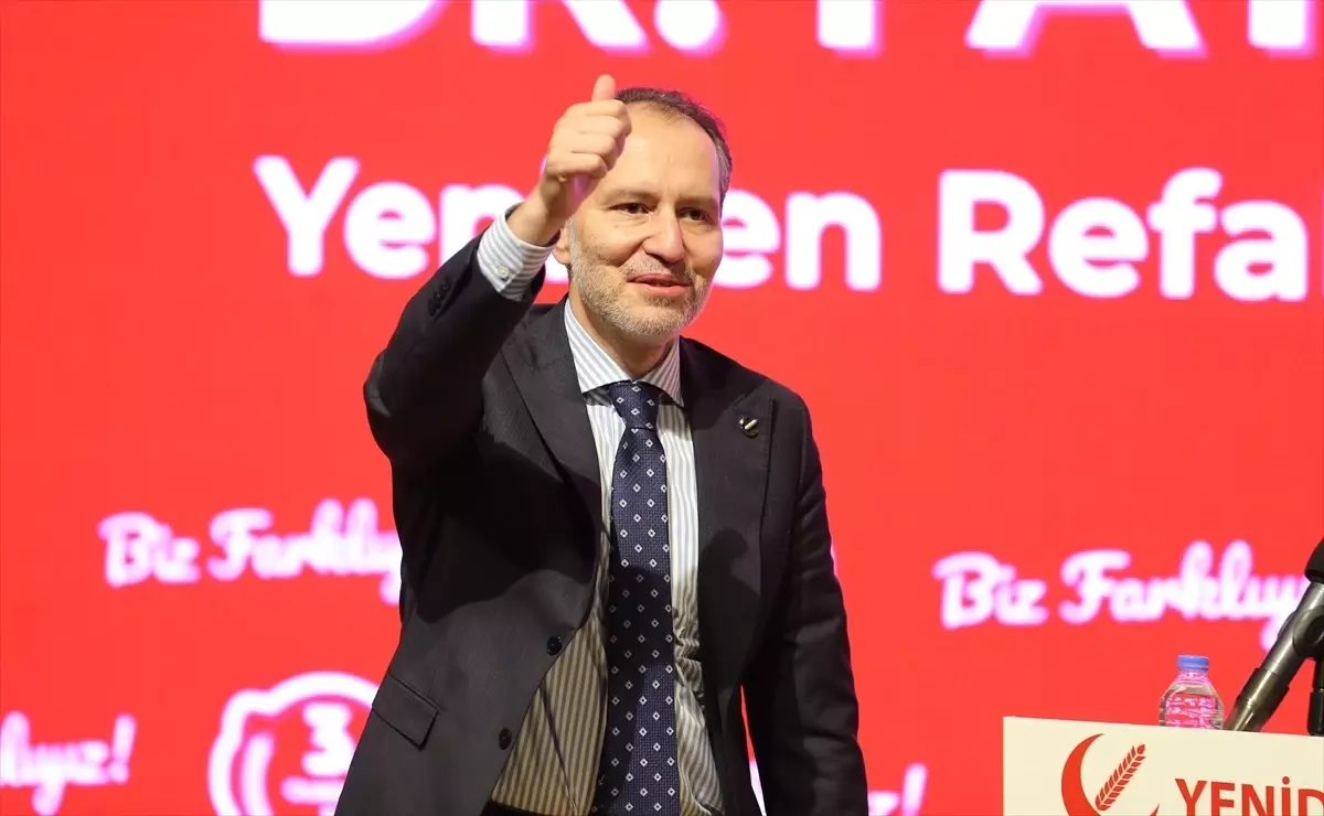 Fatih Erbakan, Yeniden Refah Partisi'nin Antalya Kongresinde Konuştu