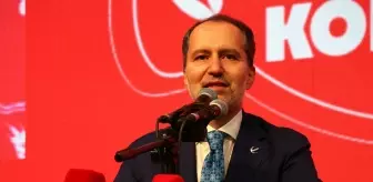 Fatih Erbakan Gaziantep'te Yeniden Refah Partisi İl Kongresi'ne Katıldı