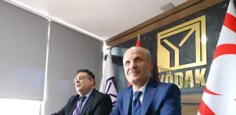 YÖK Başkanı Özvar, KKTC'de YÖDAK'ı ziyaret etti