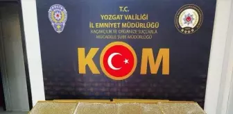Yozgat'ta Kaçak Tütün Operasyonu: 25 Bin Dolu Makaron Ele Geçirildi