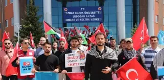 Yozgat Bozok Üniversitesi'nde Filistin ve Doğu Türkistan İçin Protesto Yürüyüşü Düzenlendi