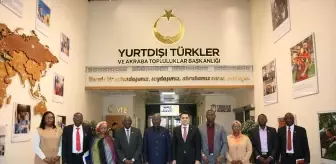 Gambiya Dışişleri Bakanlığı Müsteşarı, YTB'yi Ziyaret Etti