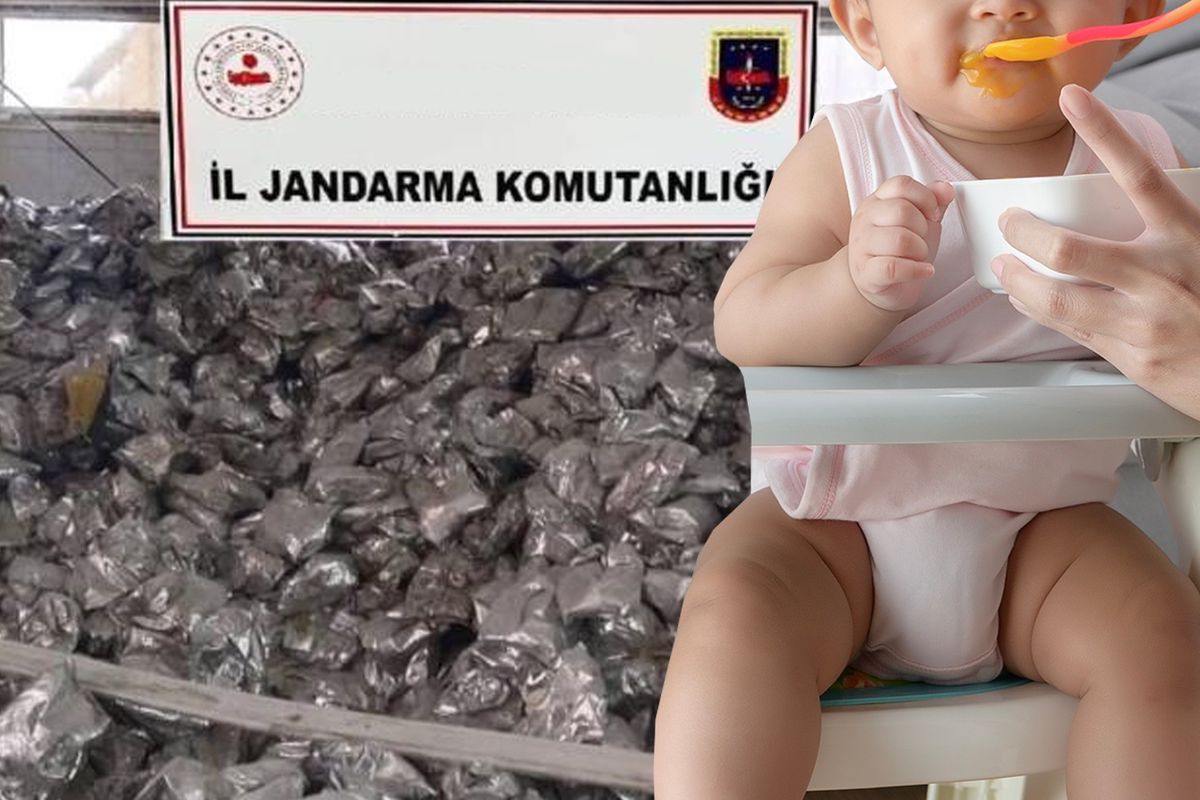 11 ton sahte mama ele geçirildi