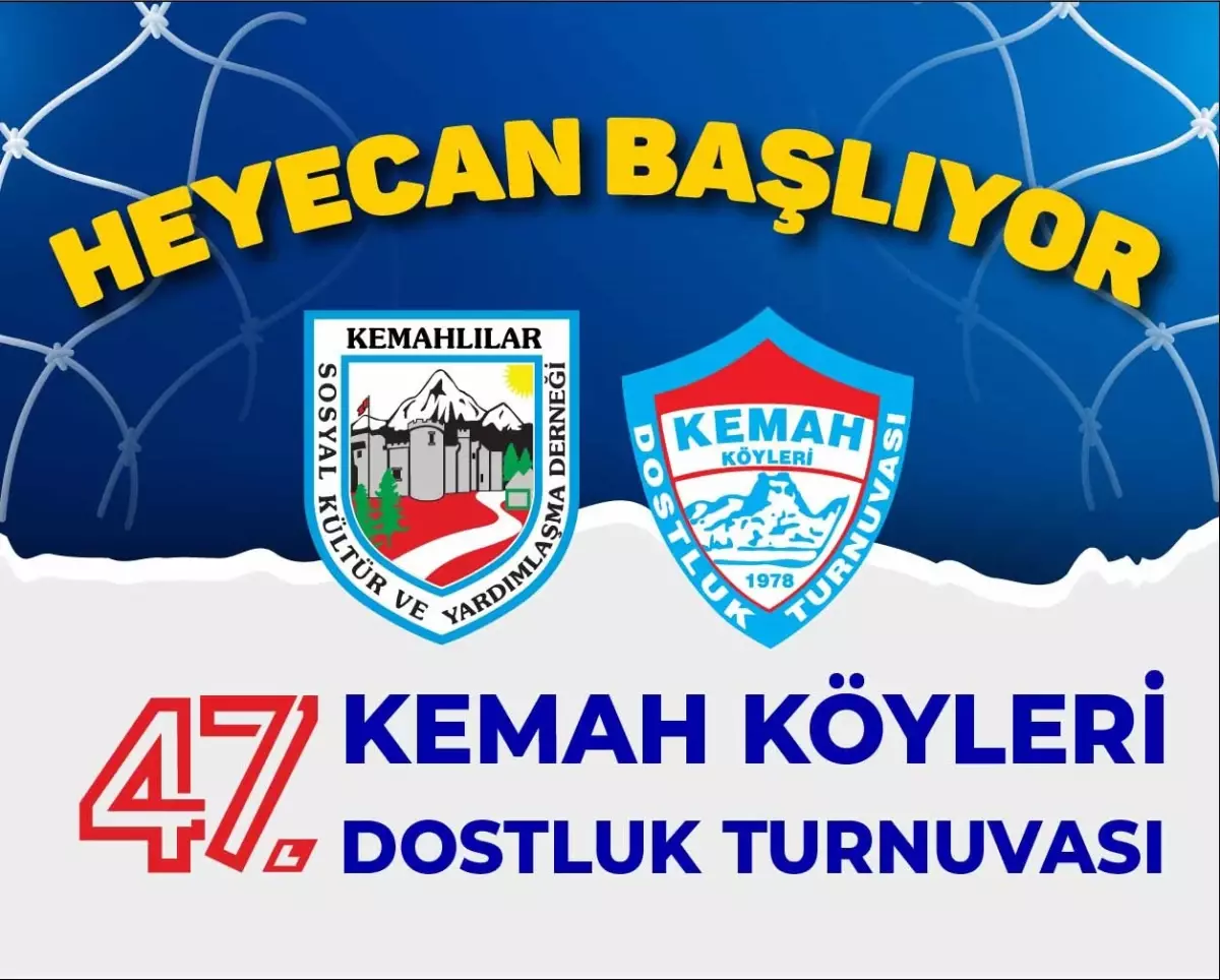 Erzincan Kemah Köyleri Dostluk Turnuvası Başlıyor