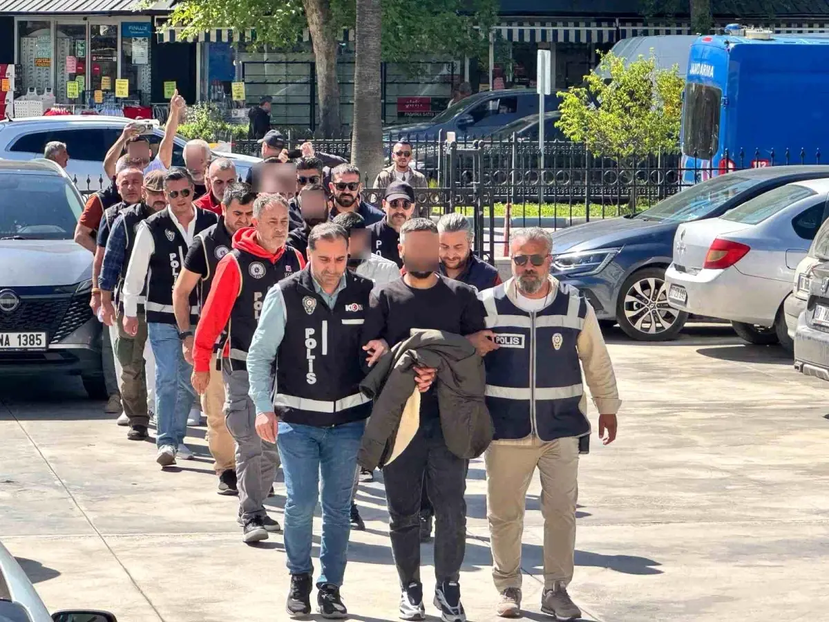 Gazipaşa'da Suç Örgütüne Operasyon: 3 Tutuklama