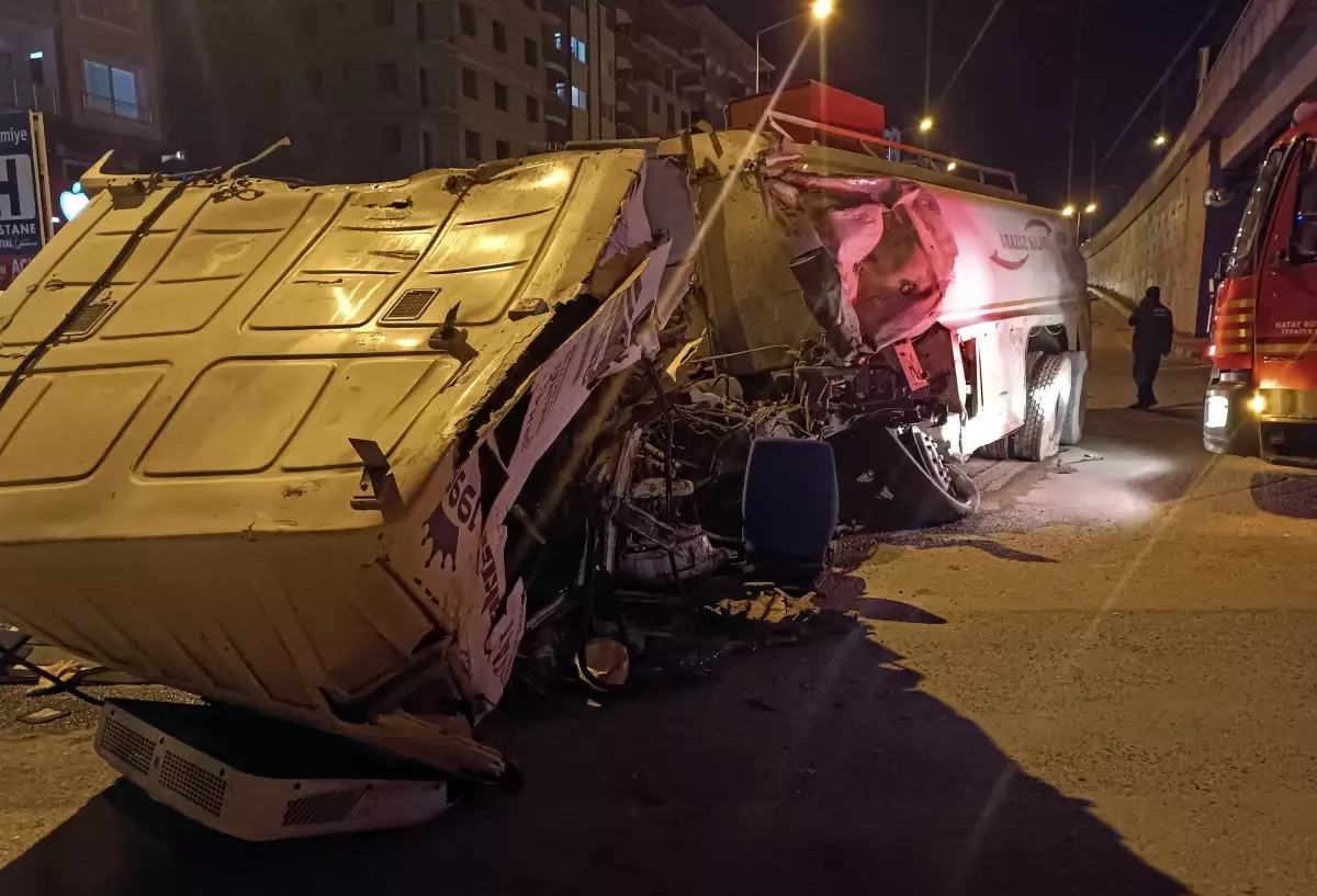 Hatay'da Araç Kazası: 1 Ölü, 1 Yaralı
