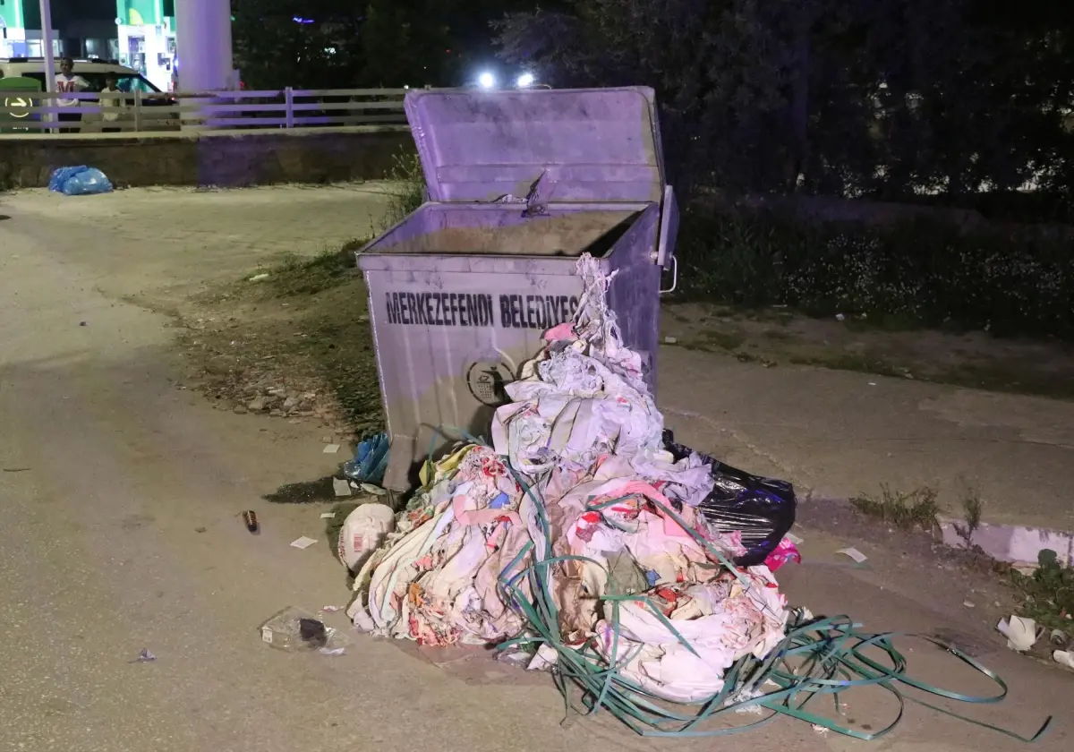Denizli'de çöp konteynerinde yeni doğmuş bebek cesedi bulundu