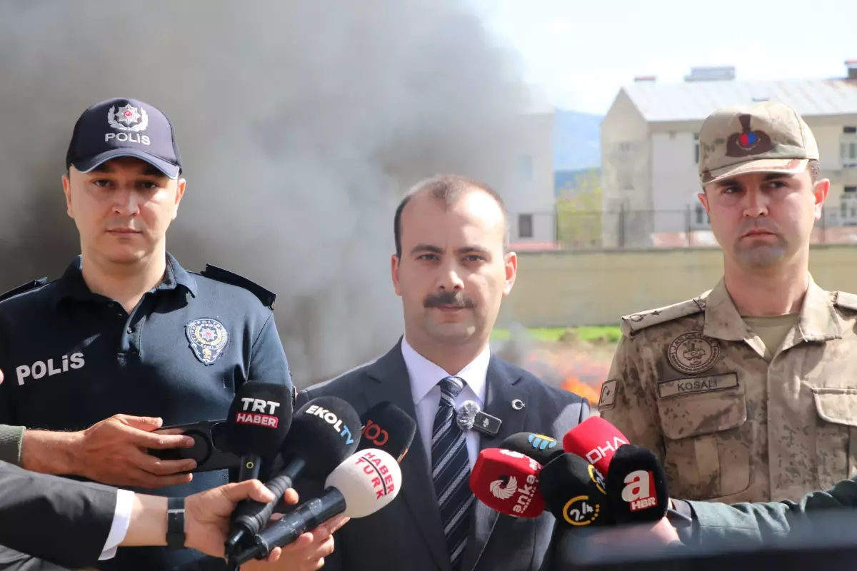 Lice Kaymakamı: Uyuşturucuyla Mücadele Devam Ediyor