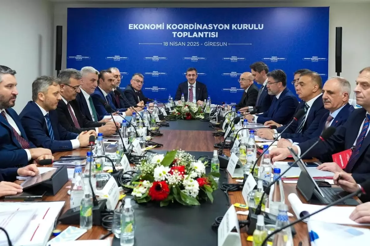 Giresun'da Ekonomi Koordinasyon Kurulu Toplantısı Gerçekleşti