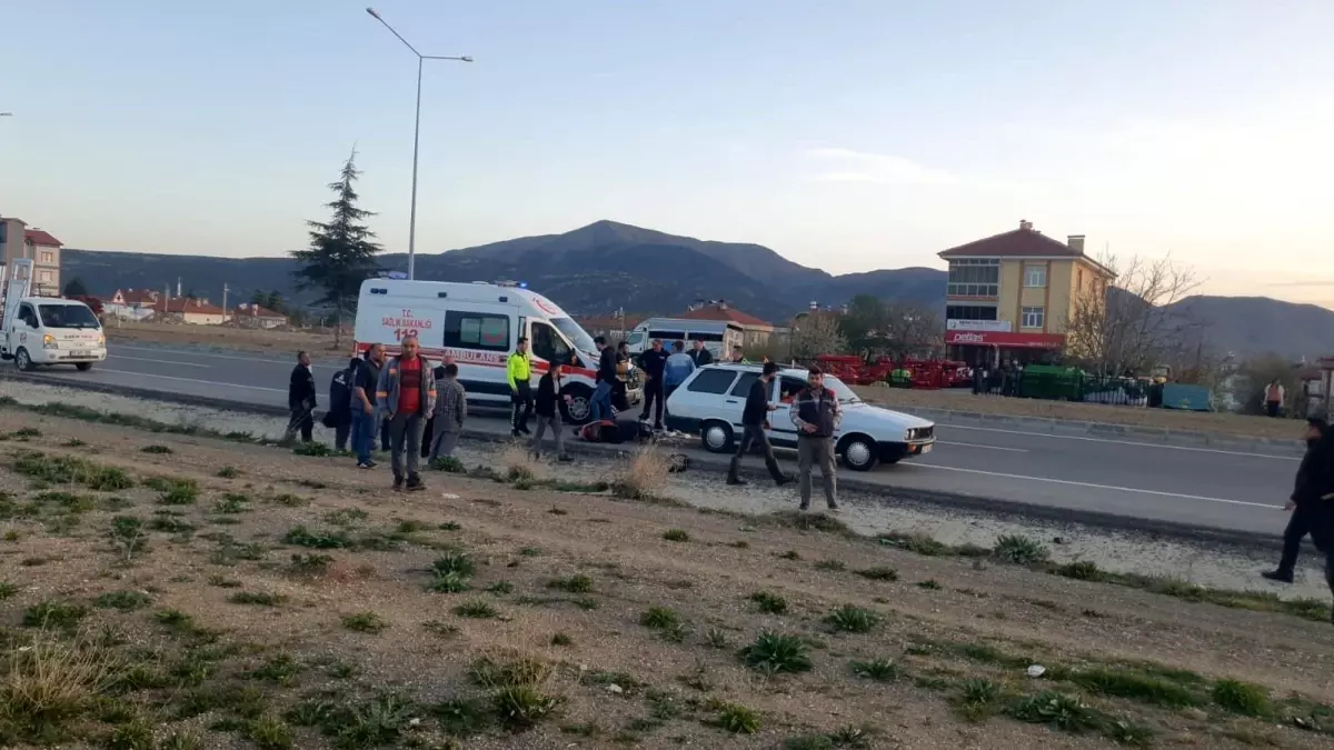 Isparta'da Elektrikli Bisiklet Kazası: Bir Kişi Yaralandı