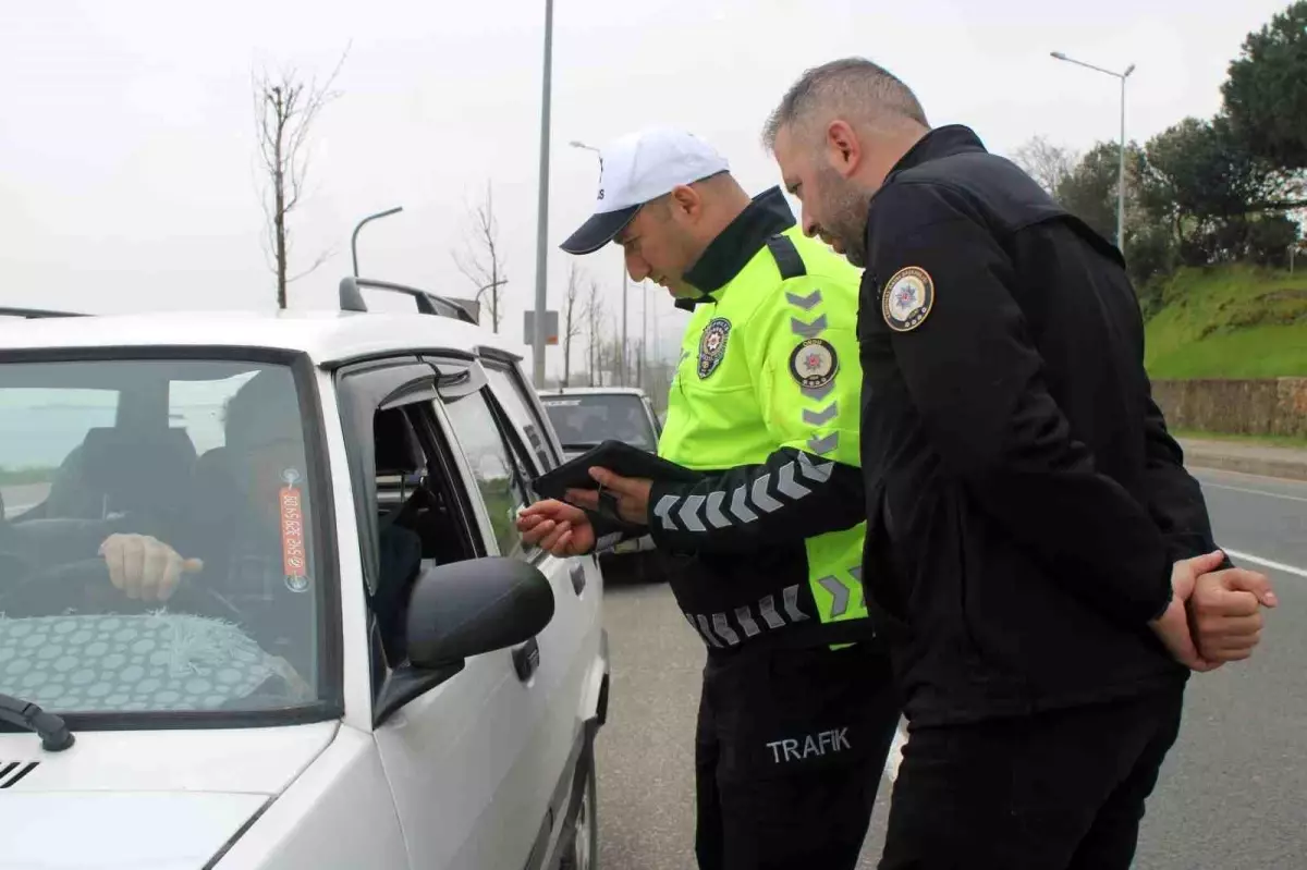 Ünye'de Geniş Çaplı Asayiş Uygulaması Gerçekleştirildi