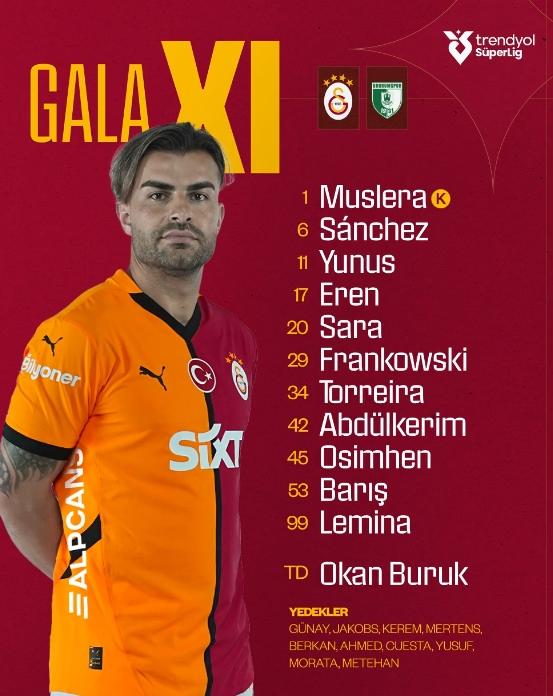 Galatasaray Bodrum ilk 11'ler belli oldu mu? GS Bodrum FK kadrosu Galatasaray Bodrum ilk 11'ler belli oldu mu? GS Bodrum FK kadrosu