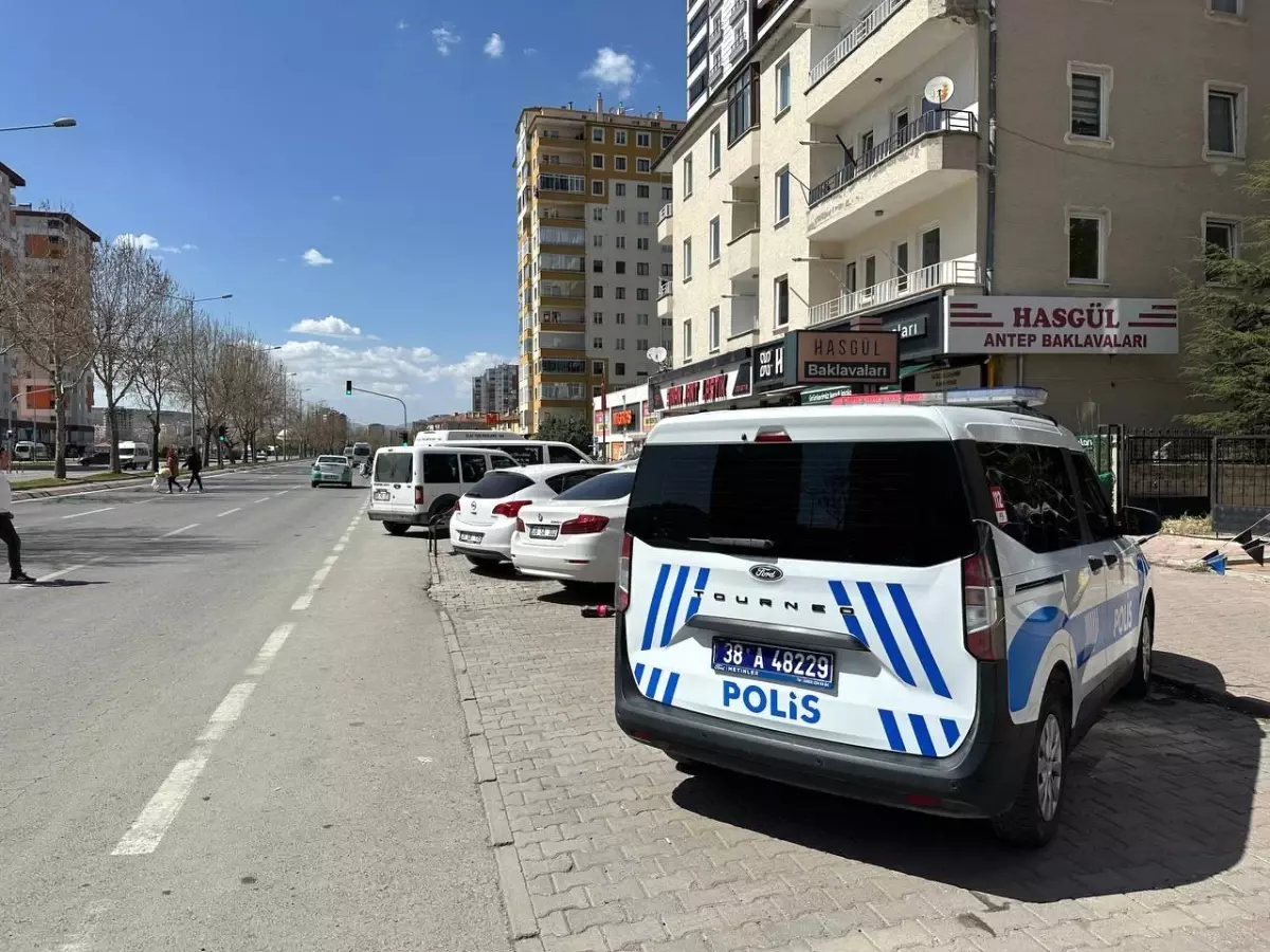 Kayseri'de Kurşunlama Olayı: 1 Yaralı