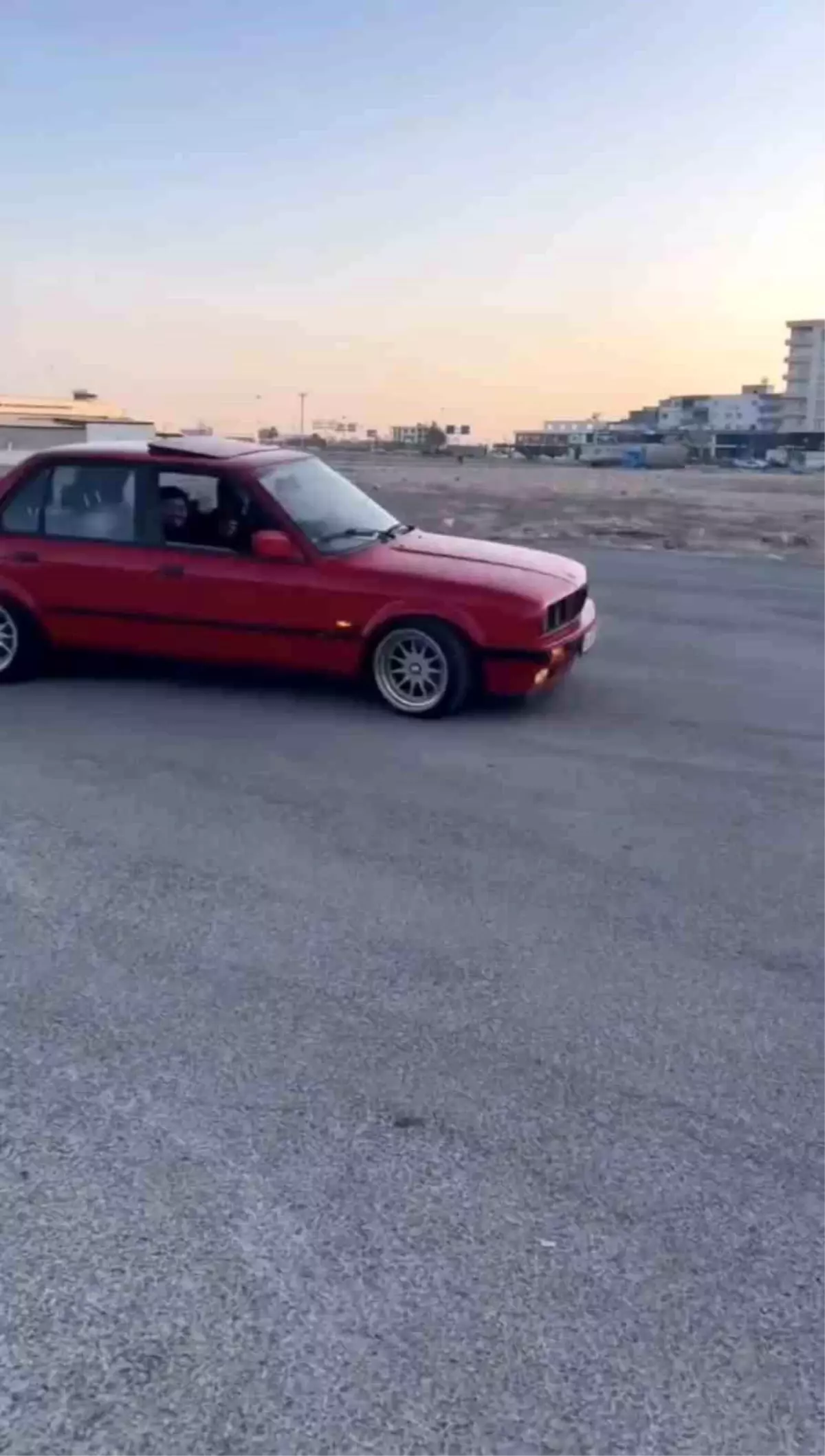 Drift Yapan Sürücüye Ceza Yağdı