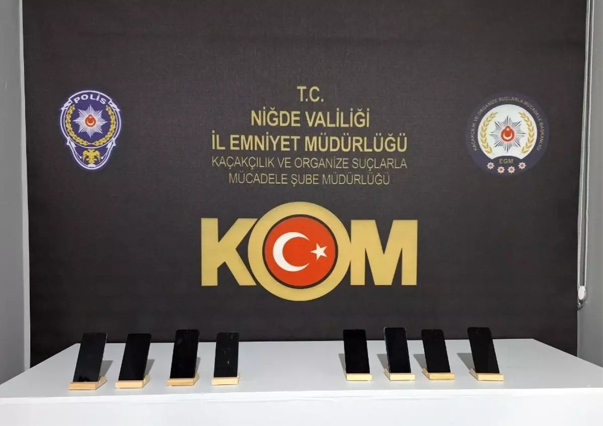 Niğde'de Kaçakçılıkla Mücadele Operasyonu: 3 Gözaltı
