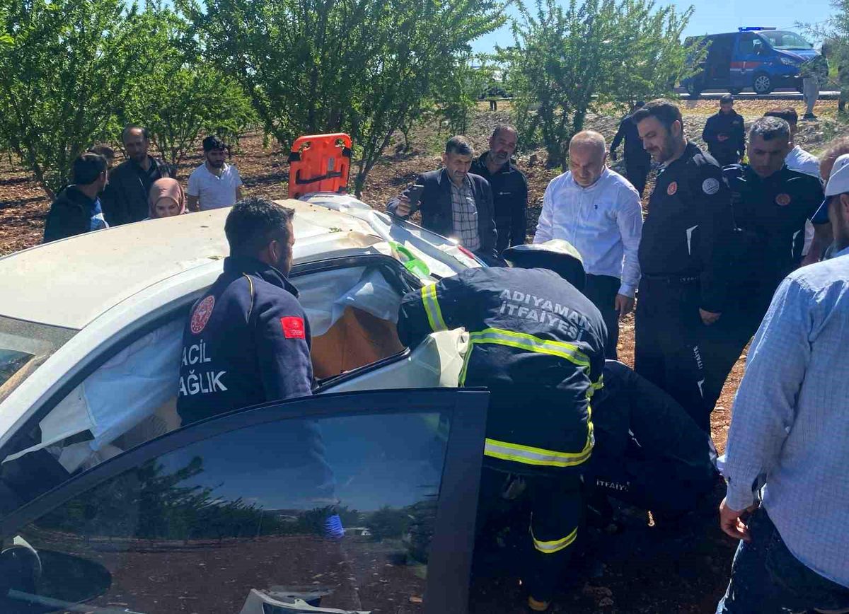 Adıyaman'da Trafik Kazası: 1'i Ağır 2 Yaralı