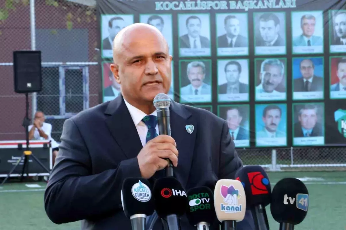 Kocaelispor Başkanı Recep Durul'dan Taraftara Sakin Olma Çağrısı