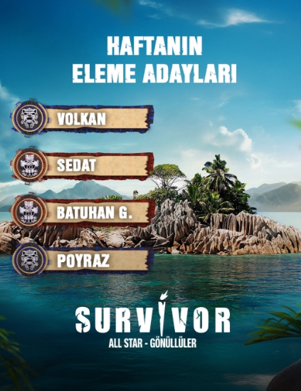 Survivor eleme adayları kim? 18 Nisan Cuma Survivor'da potada kimler var?