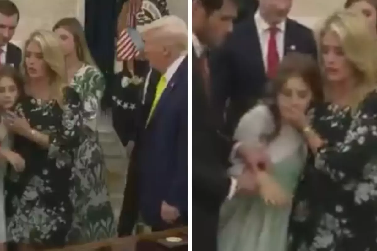 Trump'ın konuşması sırasında bir çocuk baygınlık geçirdi, Mehmet Öz anında müdahale etti