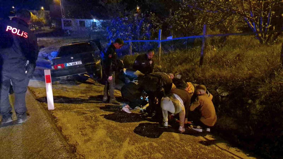 Bartın'da Polis Kovalamacası: Alkollü Sürücü Yaralandı