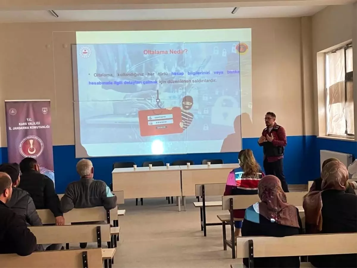 Akyaka'da Dijital Güvenlik Eğitimleri
