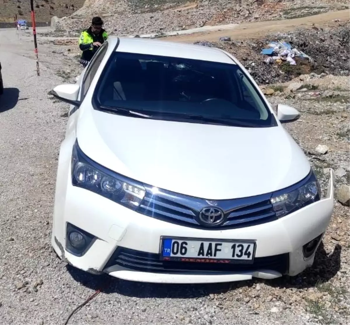 Malatya'da Kontrolden Çıkan Otomobilin Kazası: 1 Yaralı