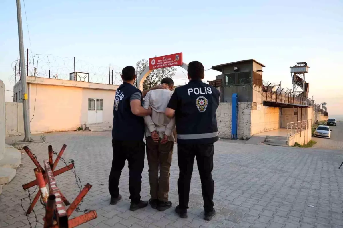 Mardin'de 36 Yıl Hapis Cezası Olan Cezaevi Firarisi Yakalandı