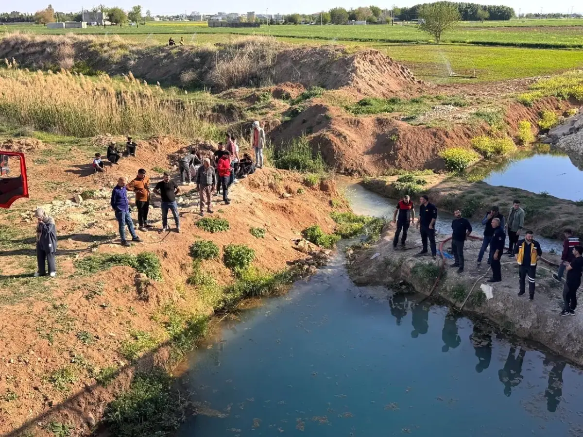 Şanlıurfa'da Tahliye Kanalına Düşen Çocuk Boğuldu