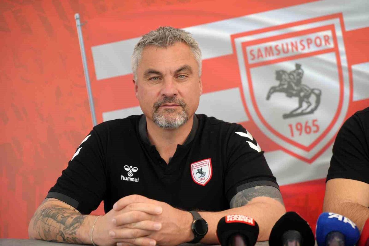 Samsunspor Teknik Direktörü Thomas Reis: Hedefimiz Üçüncü Sırayı Korumak