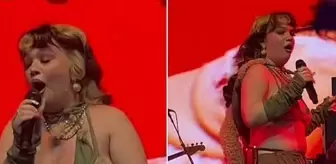 Ünlü şarkıcı, sahnede şarkı söylediği sırada kustu
