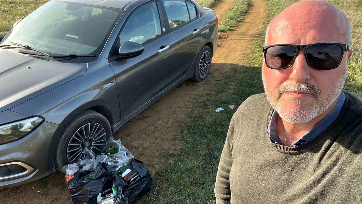 Bilecik'te Çevre Dostu Murat Yardımcı'dan Çöp Isyanı