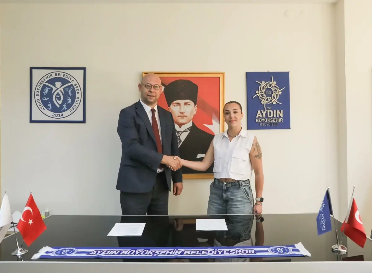 Aydın Büyükşehir Belediyespor, Gizem Çerağ Düzeltir ile Sözleşme Yeniledi