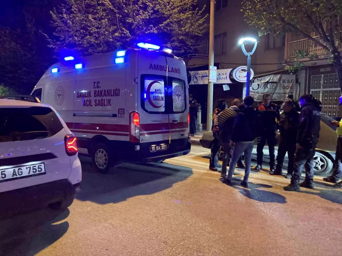 Burdur'da Kavga: 1 Bıçaklandı, Failler Yakalandı
