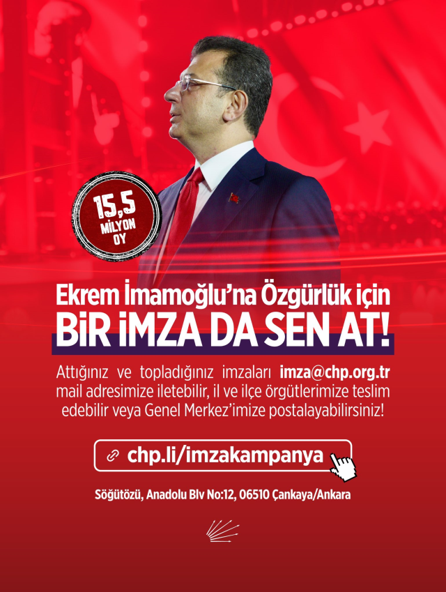 CHP İmamoğlu için neden imza topluyor?