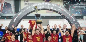 Fenerbahçe'yi devirdiler! Galatasaray, Tekerlekli Sandalye Basketbol Süper Ligi'nde şampiyon oldu