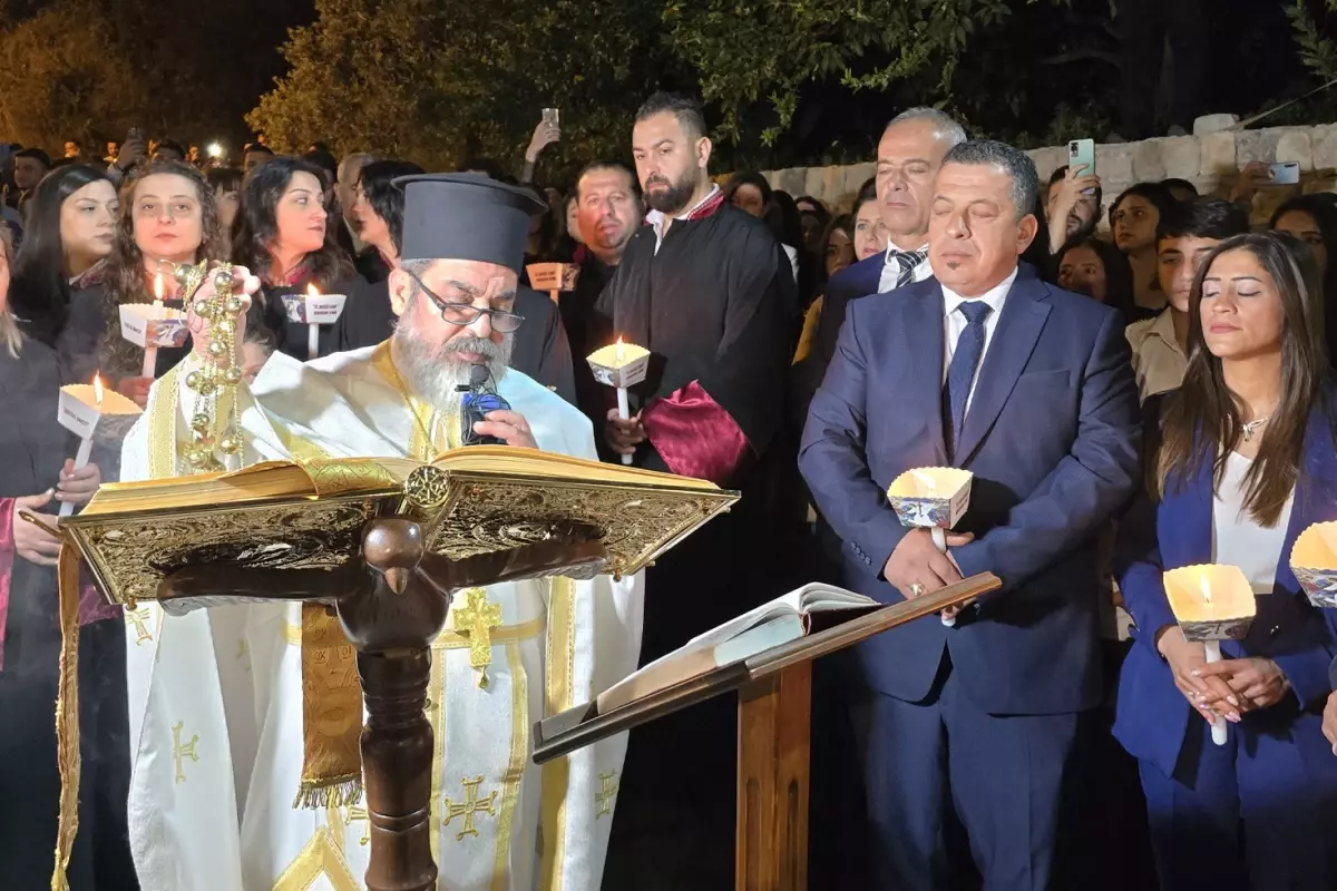 Hatay'da Paskalya Bayramı kutlandı