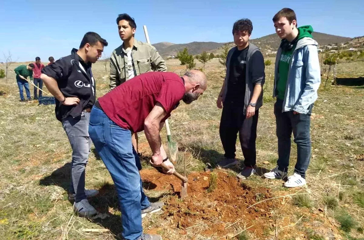 Hüyük'te şehitler anısına fidanlar toprakla buluşturuldu