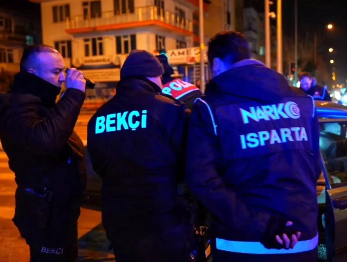Isparta'da Narkotik Operasyonları: 32 Gözaltı, 6 Tutuklama