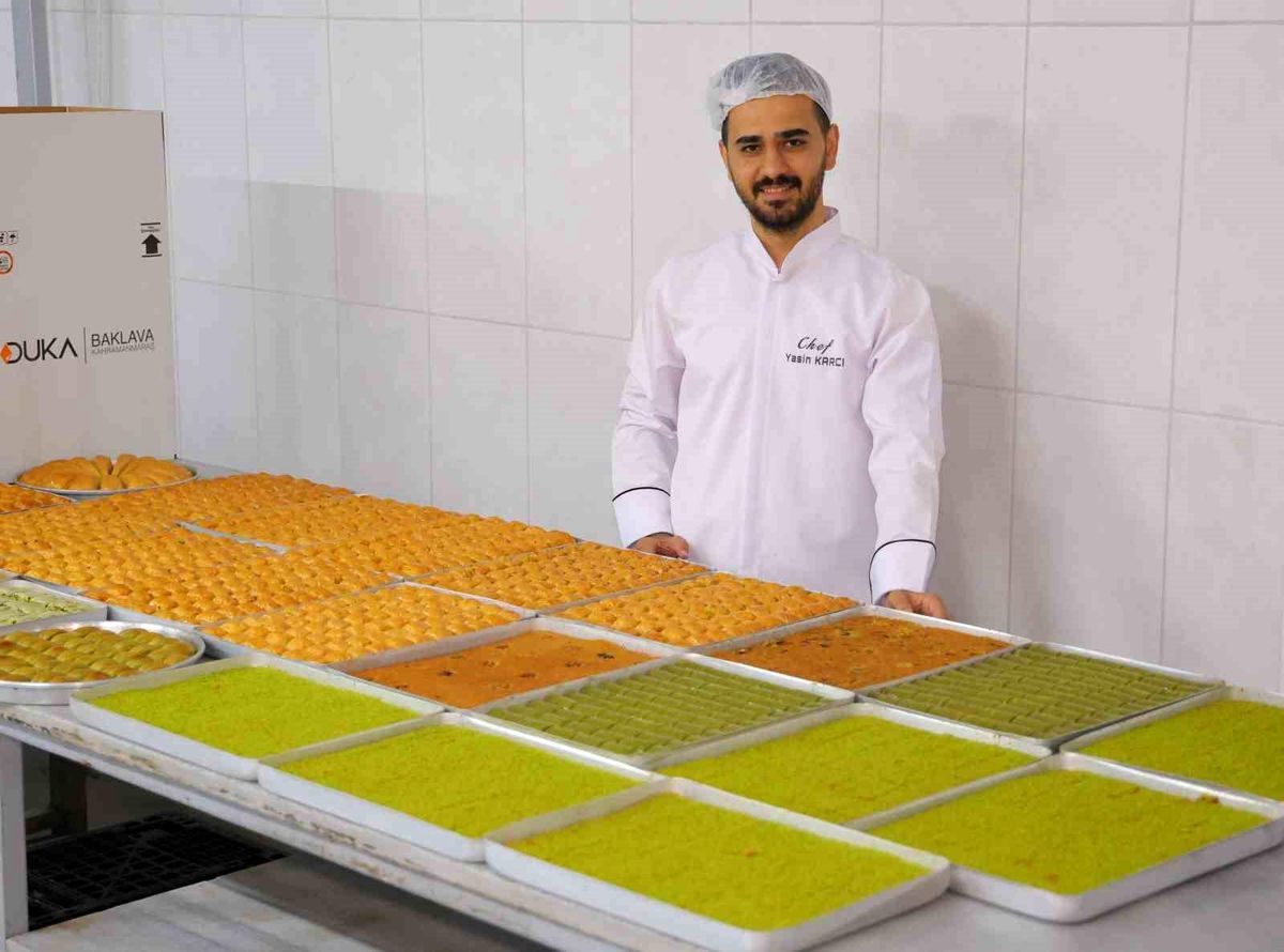 Kahramanmaraşlı Genç Girişimci 40 Kişiye İstihdam Sağlayarak Tatlı Üretiminde Başarıya Ulaştı