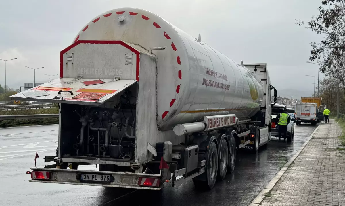 Ordu'da LNG Yüklü Tankerde Gaz Sızıntısı Korkuttu