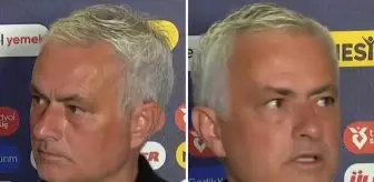 Jose Mourinho, muhabirle tartıştı! İlk soruyu duyunca küplere bindi