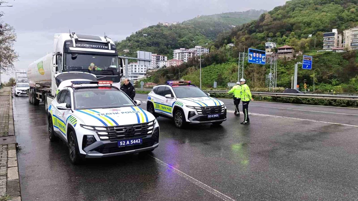 Ordu'da LNG Yüklü Tankerde Gaz Sızıntısı İhbari