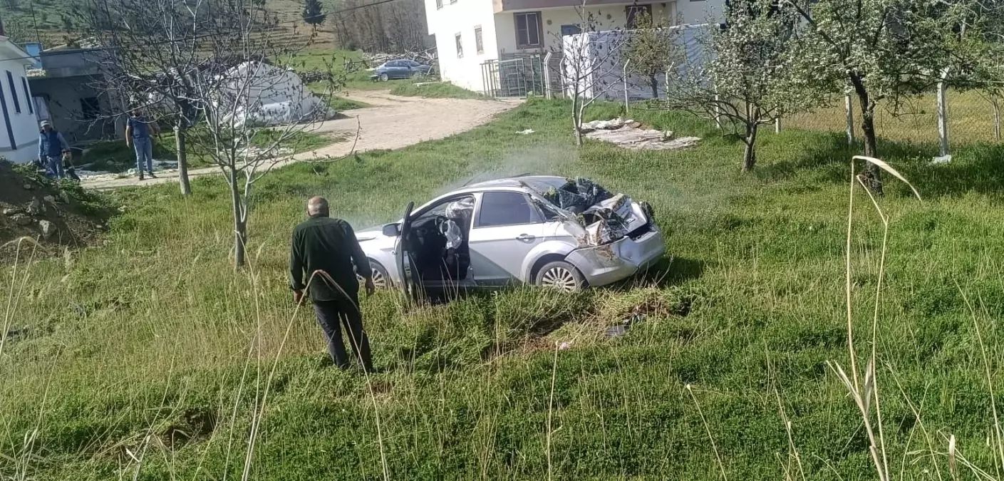 Adıyaman'da Otomobil Takla Attı: 1 Yaralı