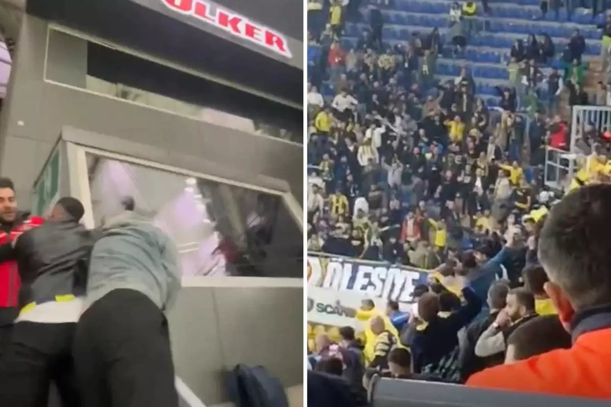 Puan kaybı sonrası Fenerbahçe karıştı! Taraftarlar, DJ kabinine bile saldırdı