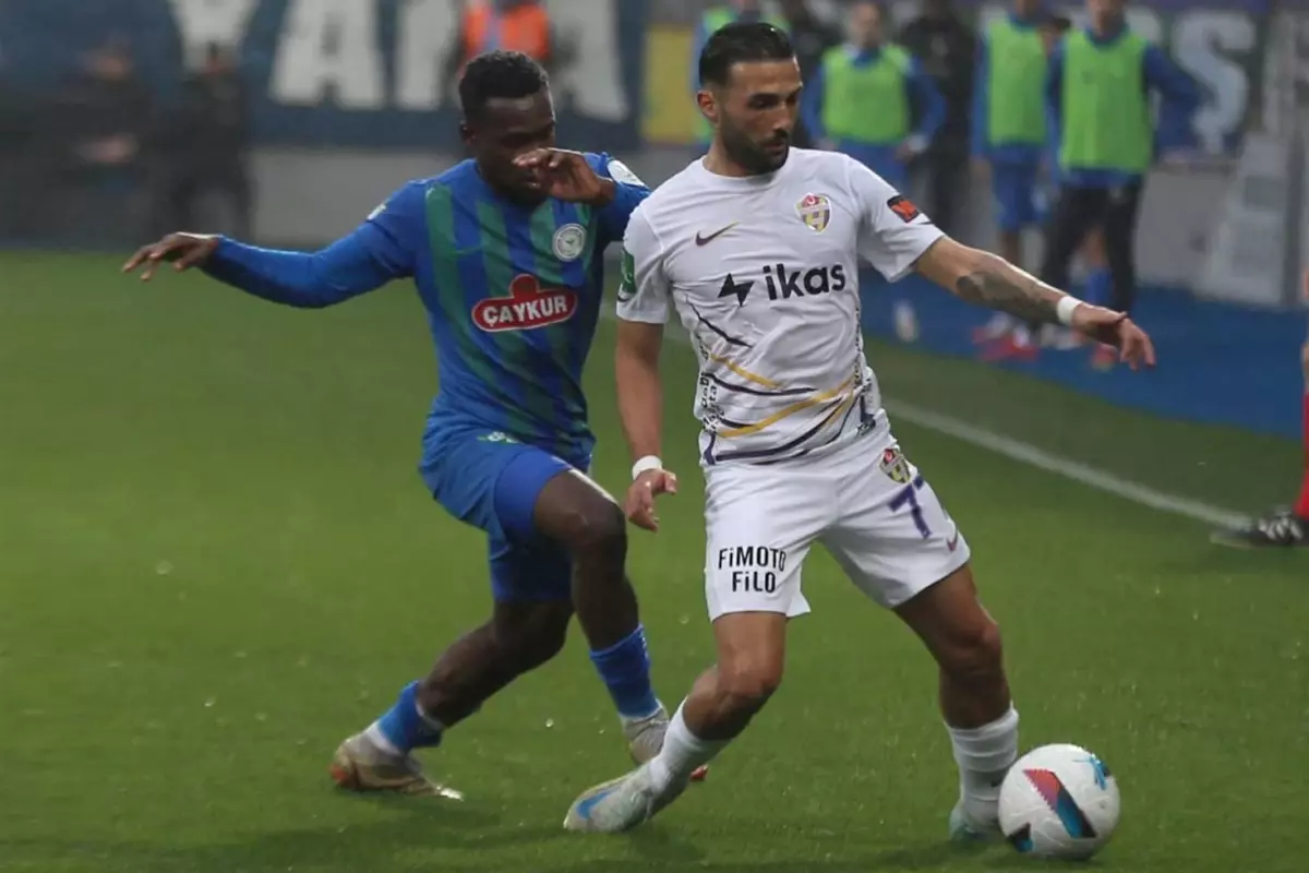 Süper Lig'i karıştıran sonuç! Çaykur Rizespor, Eyüpspor'u 1-0 yendi