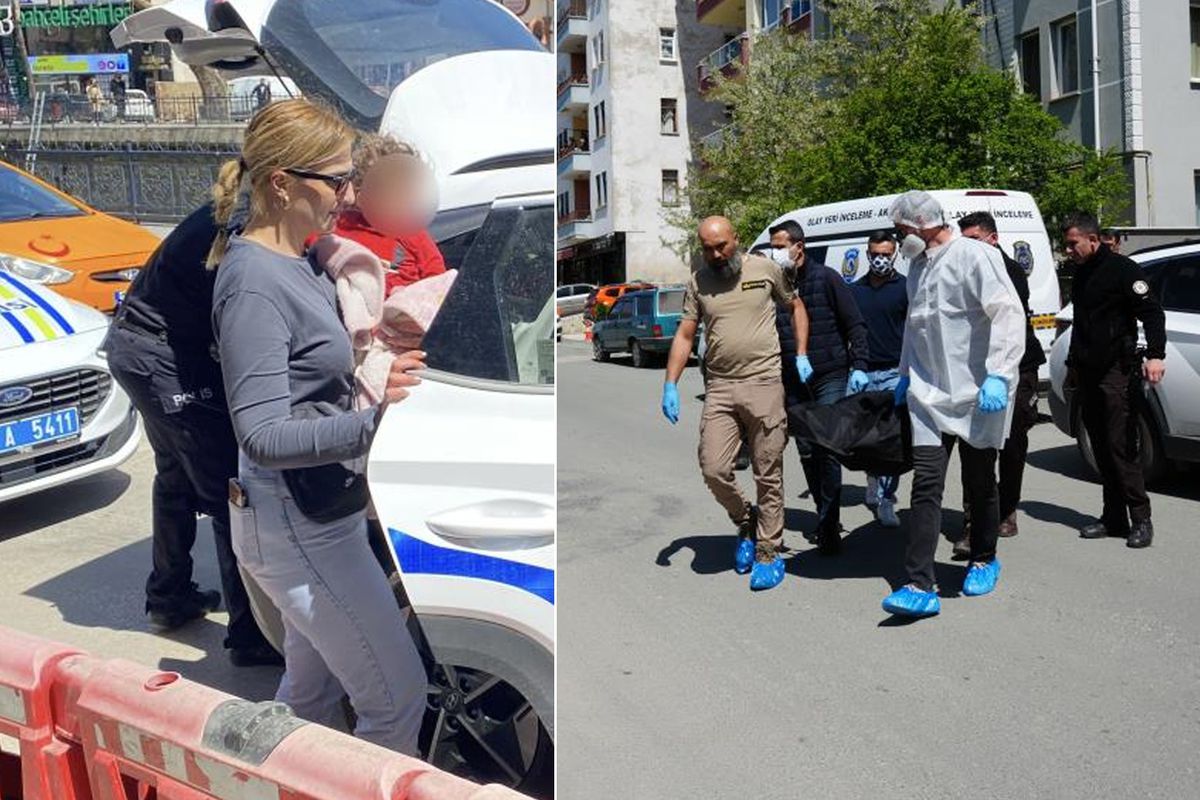 Cesedi 10 gün sonra bulunan hamile kadının kocası meydan turu atarken yakalandı