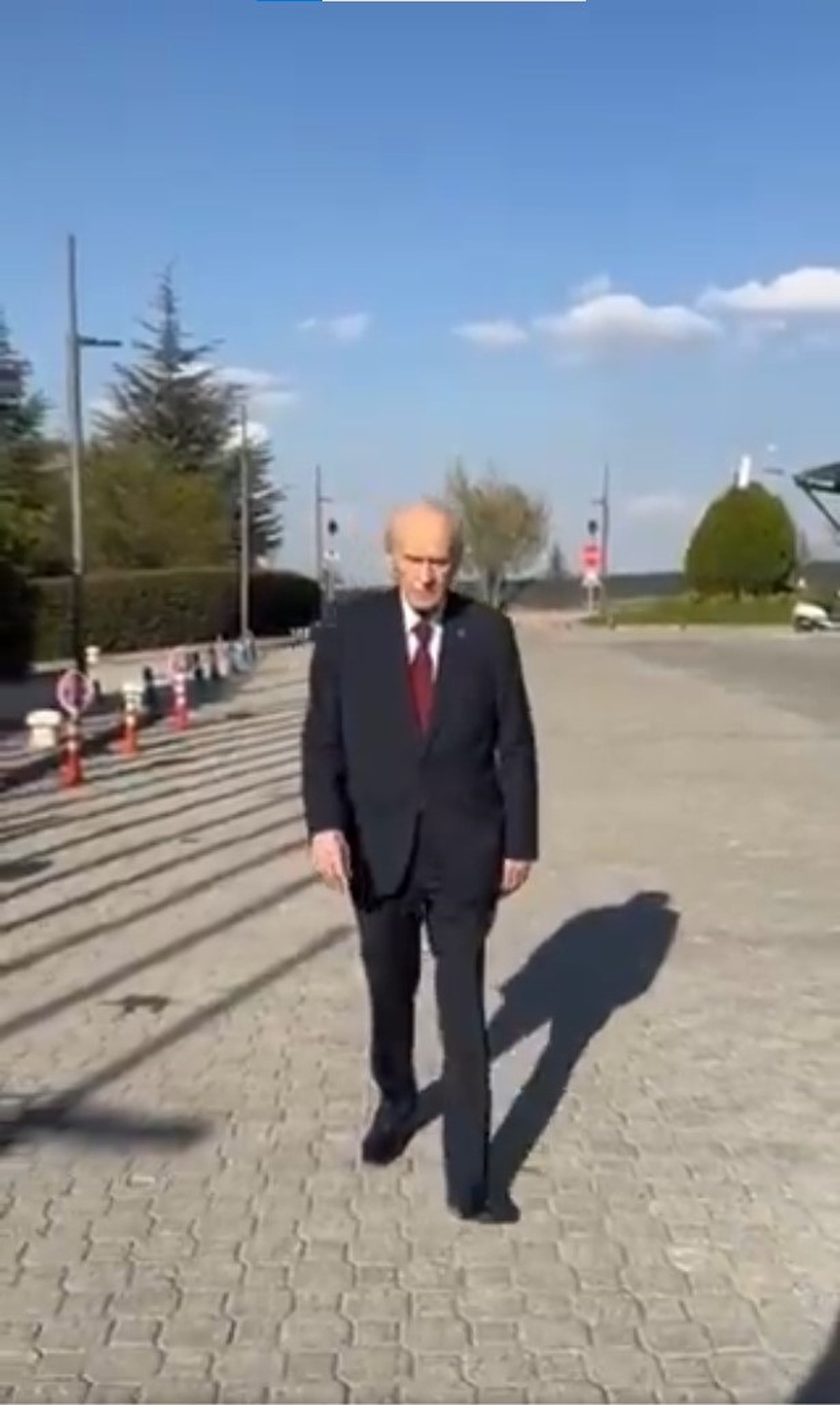 Devlet Bahçeli'den yeni görüntü: Daha yolun yarısı var