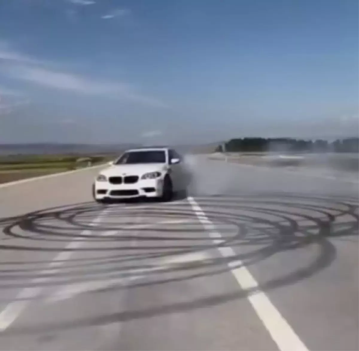 Drift Atan Sürücüye 34 Bin TL Ceza