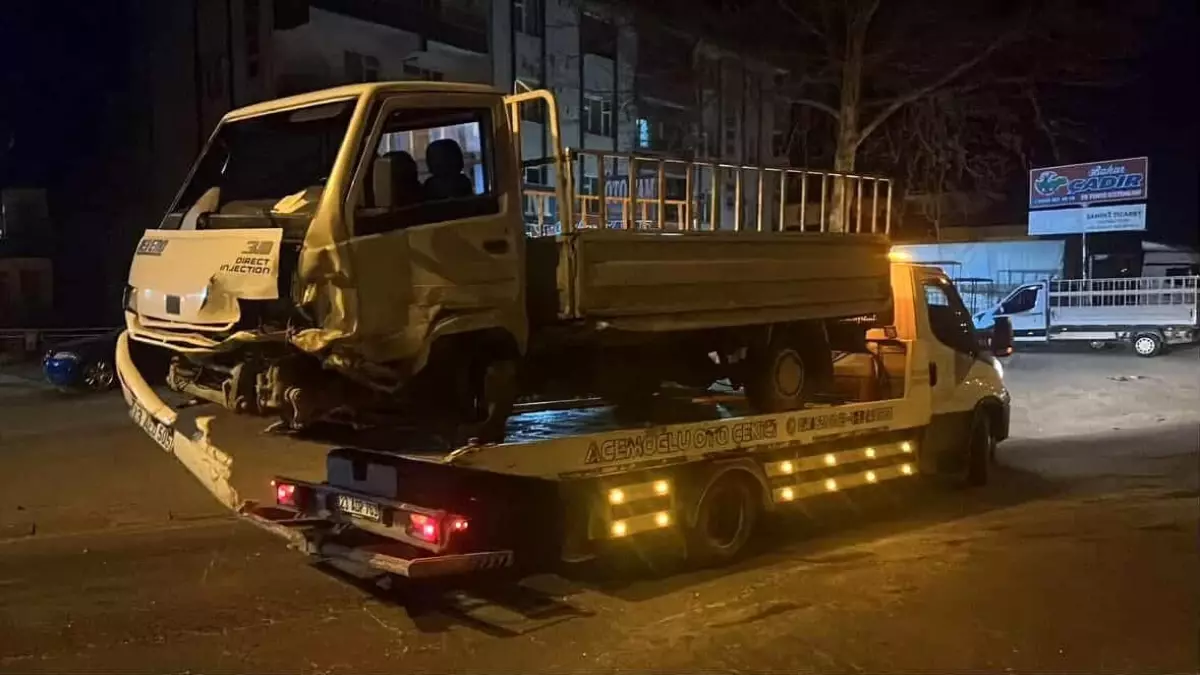 Elazığ'da Trafik Kazasında 1 Yaralı